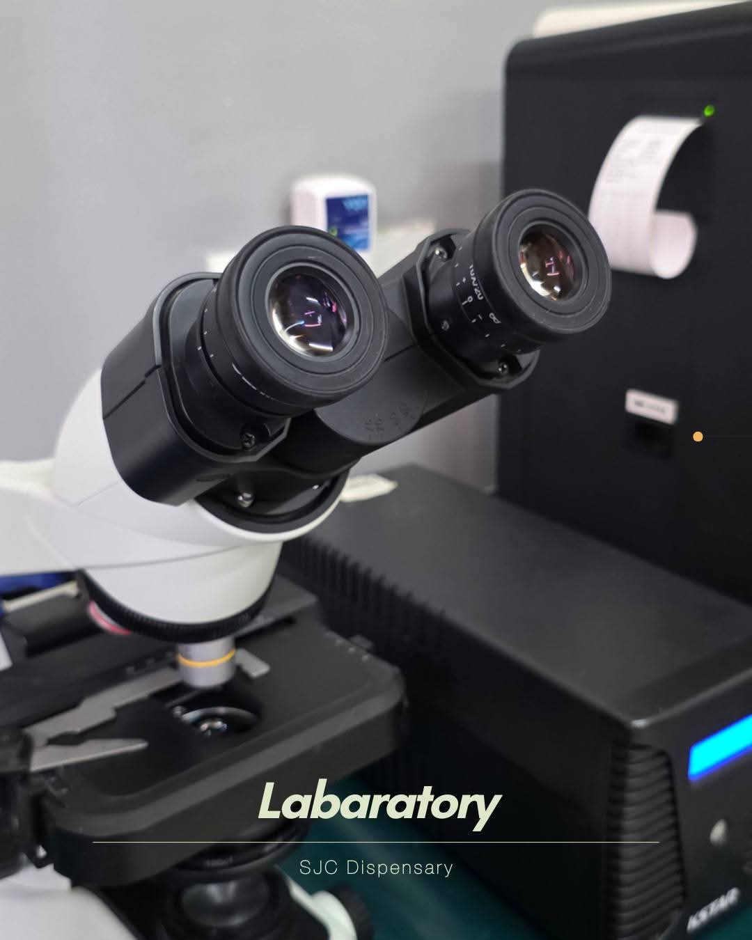 Laboratory workspace at St. Joseph Catholic Dispensary