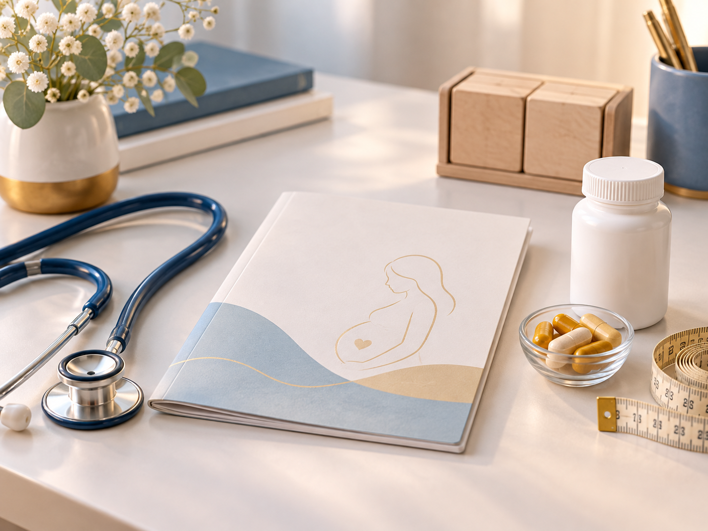 Antenatal clinic care equipment and records